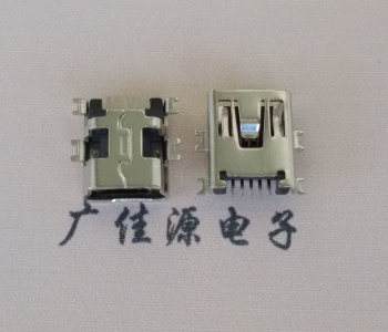 MINI USB2.0母座 迷你 5P全貼沉板1.8數(shù)據(jù)接口